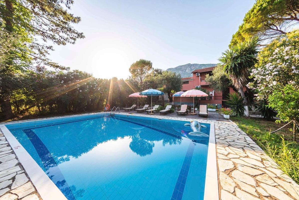 Mimosa With Pool Appartement Paleokastritsa